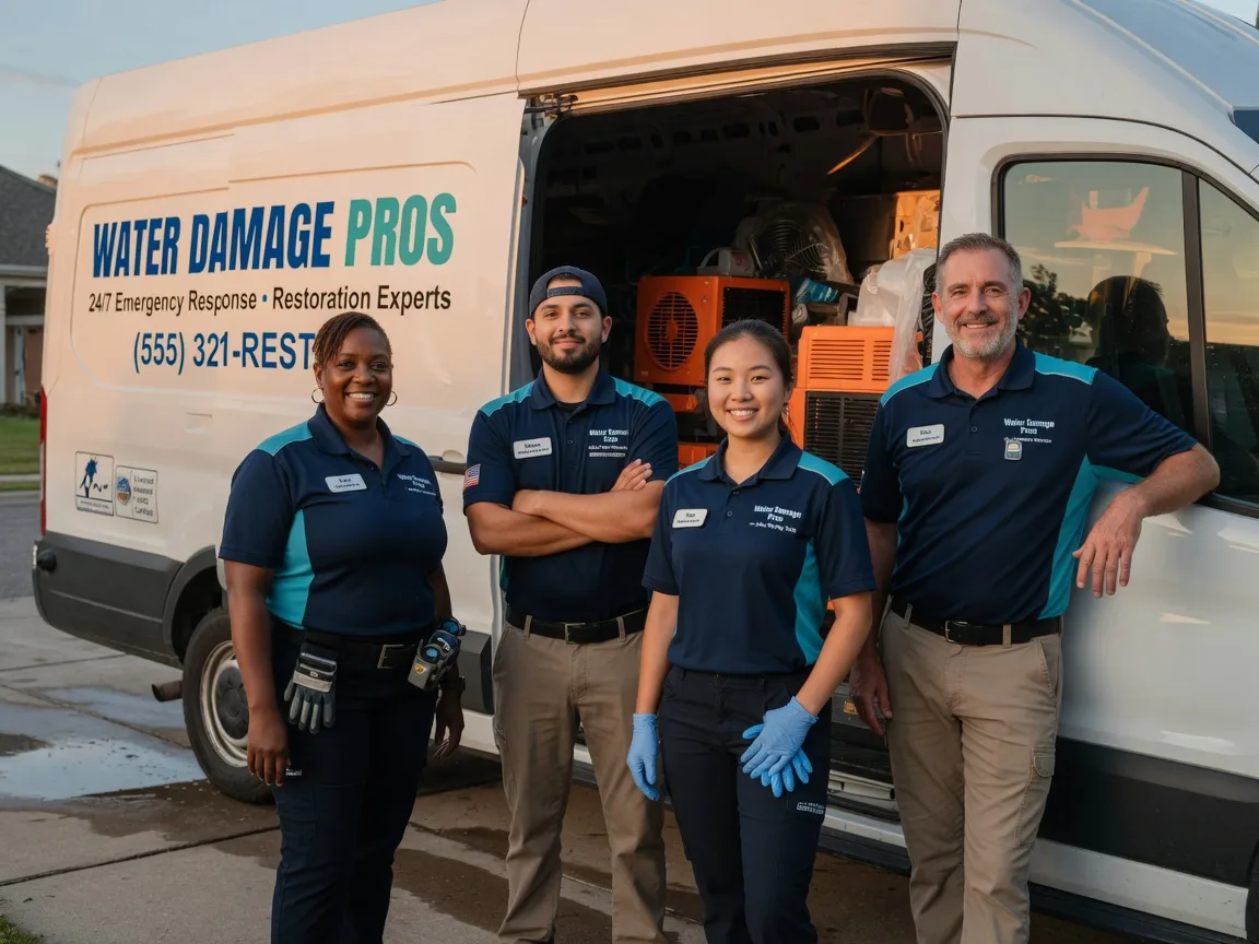 Water Damage Restoration company in The Rock, GA